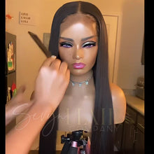 Load and play video in Gallery viewer, Raw Straight Hair
