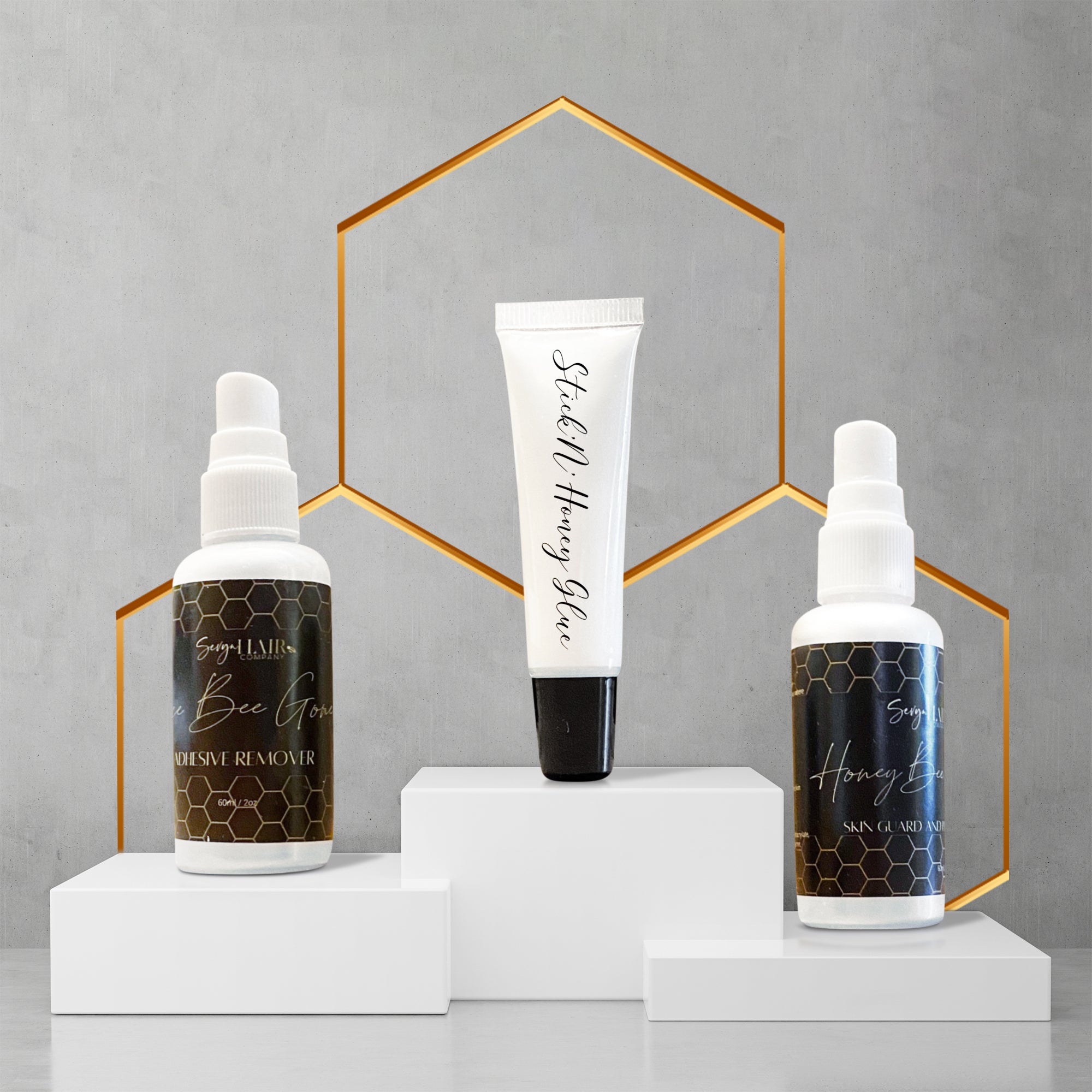 The Ultimate Trio -Lace Adhesive, Glue Remover, Skin Protector